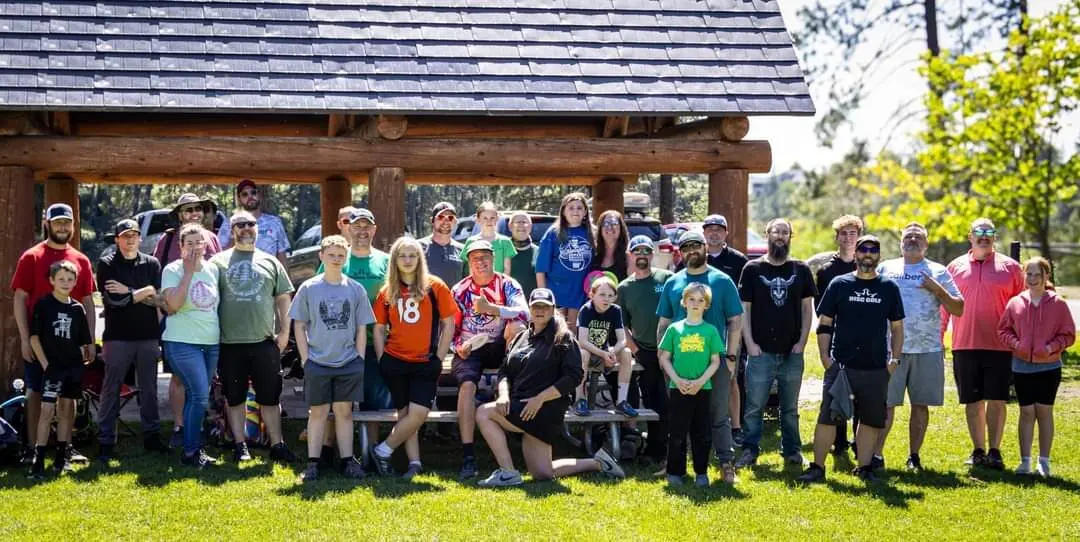 Disc golf clinic at Corbin Park