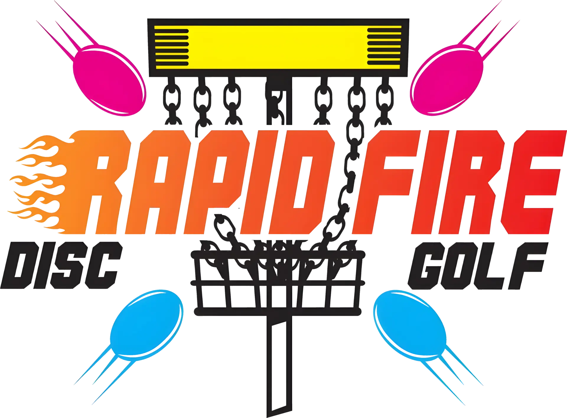 Inside the Rapid Fire Disc Golf shop